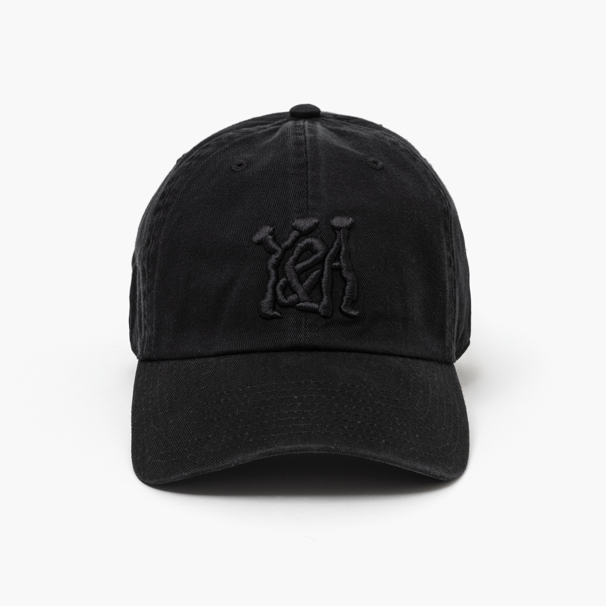 Y&A BLACK STRAPBACK