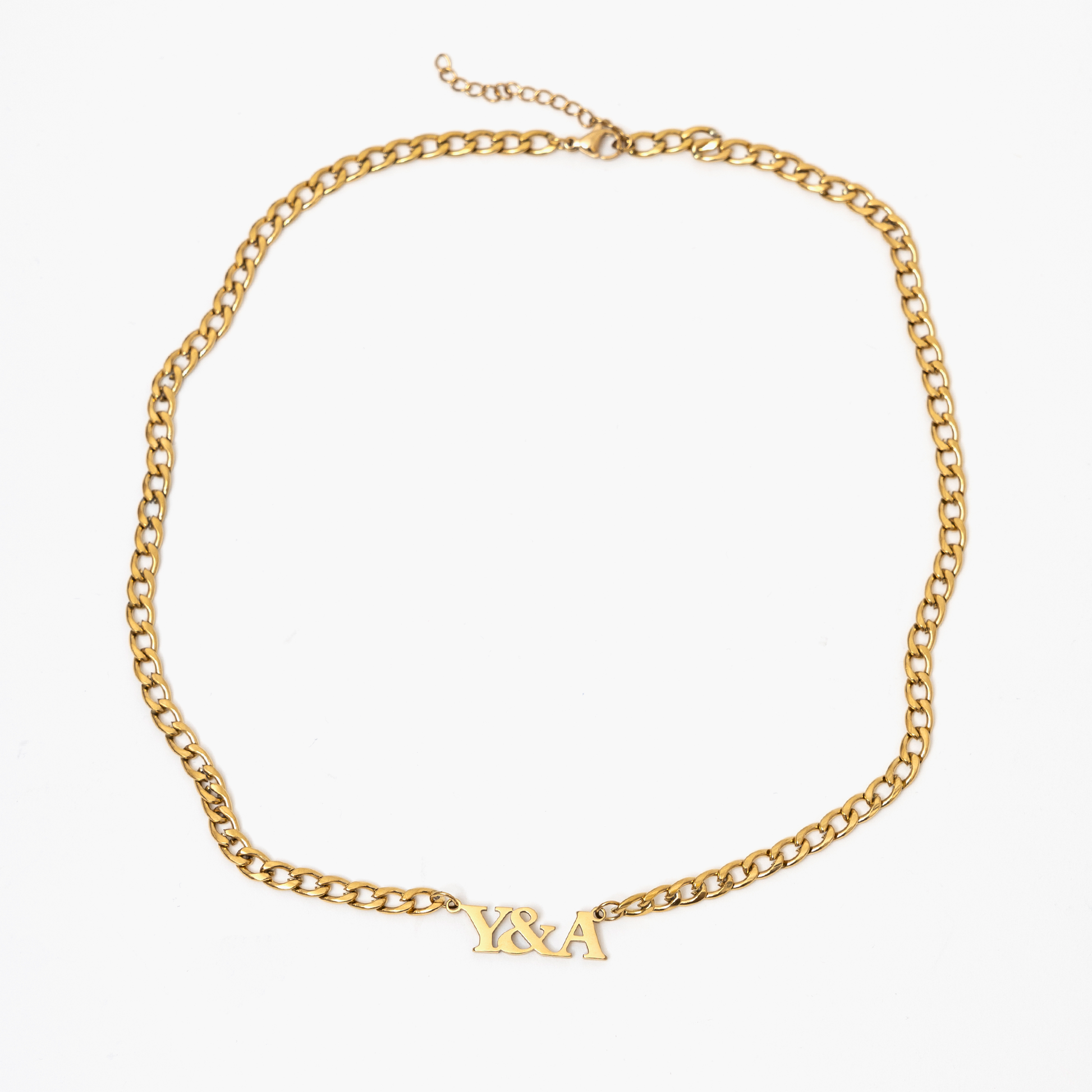 Y&A Necklace Gold