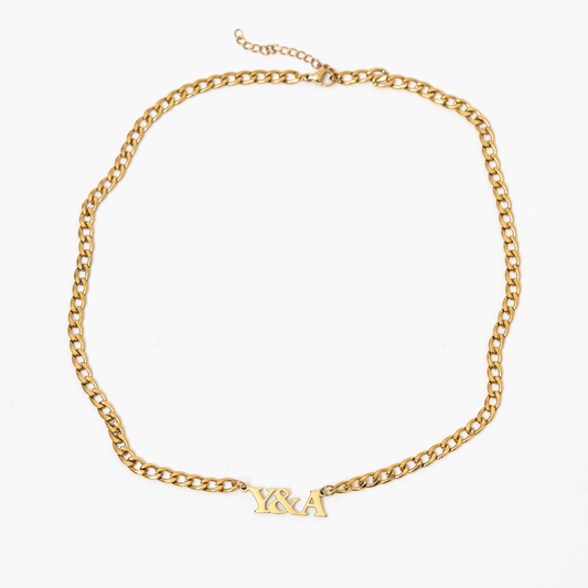 Y&A Necklace Gold